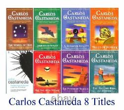 Carols Castaneda's Collection of 8 Books