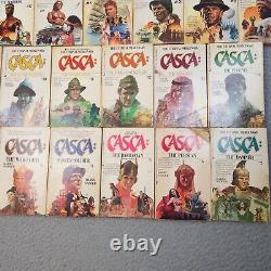 Casca Series 1-22 Paperback Lot The Eternal Mercenary Barry Sadler Vintage Jove