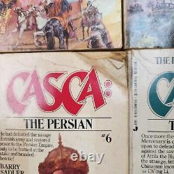 Casca Series 1-22 Paperback Lot The Eternal Mercenary Barry Sadler Vintage Jove