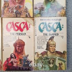 Casca Series 1-22 Paperback Lot The Eternal Mercenary Barry Sadler Vintage Jove