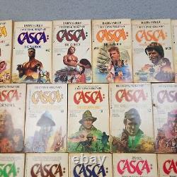 Casca Series 1-22 Paperback Lot The Eternal Mercenary Barry Sadler Vintage Jove