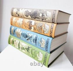 Charles Darwin Folio Society x 4 Full Set Book Collection As New