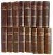 Charles Dickens Set Odhams Press Faux Leather Brown Vintage Collection 16 Books