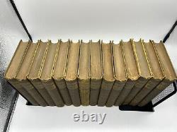 Charles Dickens Works Vintage Book Collection Porter & Coates 1800's Set Of 14