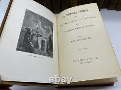 Charles Dickens Works Vintage Book Collection Porter & Coates 1800's Set Of 14