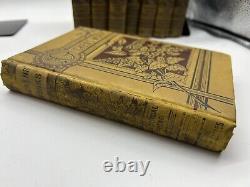 Charles Dickens Works Vintage Book Collection Porter & Coates 1800's Set Of 14