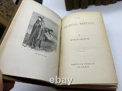 Charles Dickens Works Vintage Book Collection Porter & Coates 1800's Set Of 14