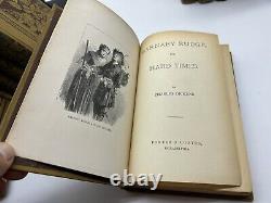 Charles Dickens Works Vintage Book Collection Porter & Coates 1800's Set Of 14