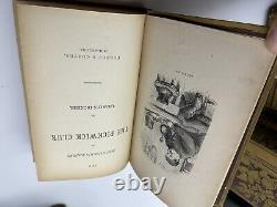 Charles Dickens Works Vintage Book Collection Porter & Coates 1800's Set Of 14