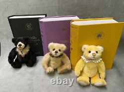 Charlie Bears Set of Six Plush Hug Book Collection