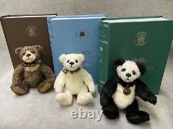 Charlie Bears Set of Six Plush Hug Book Collection