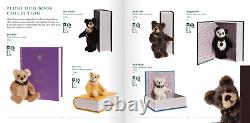 Charlie Bears Set of Six Plush Hug Book Collection