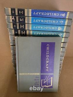Childcraft Book Set 1968 Complete How and Why Library 1-15 V/Rare As Full Set