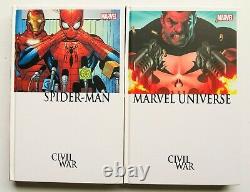 Civil War Set No Box Hardcover Marvel Graphic Novel Comic Book Lot of 10