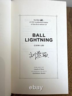 Cixin Liu Collection SIGNED & NUMBERED Matching 5 Volume UK 1st/1st HB Set