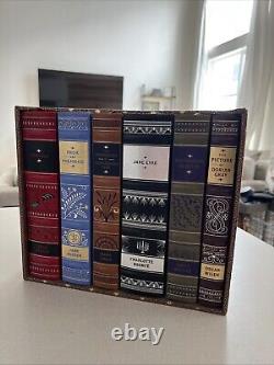 Classic Books Elegant Editions Leather Binding Dracula Pride Huck Finn Eyre Etc