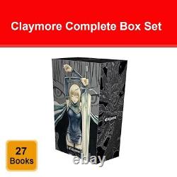 Claymore Complete Box Set Volumes 1-27 with Premium by Norihiro Yagi NEW Pack