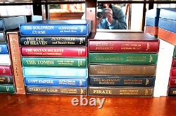Clive Cussler Collection 10 BOOK COLLECTION SET Signed Numbered Norwood Editions