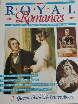 Collectable Book Set Royal Romances Kings & Queens Historical NEVER Seen Images