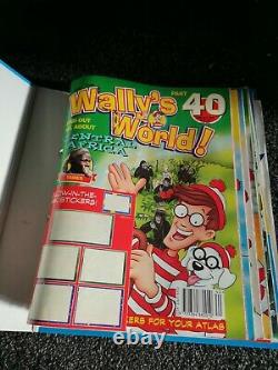 Collectable Where's Wally Magazine Collection 1-52 in binders