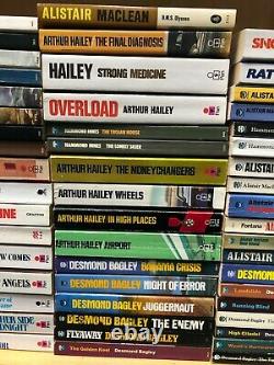 Collection 52 x Vintage Books Alistair Maclean, Desmond Bagley, Sidney Sheldon