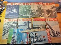 Collection of WW2 Magazine booklets, book, set of 10 V109