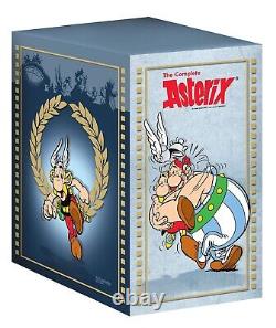 Complete Asterix 38 Books Collection Box Set by Rene Goscinny & Albert Uderzo