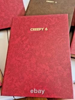 Complete Collection of Warren Publication CREEPY 1 to 145 in 15 bound volumes