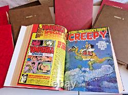 Complete Collection of Warren Publication CREEPY 1 to 145 in 15 bound volumes