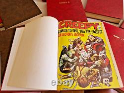 Complete Collection of Warren Publication CREEPY 1 to 145 in 15 bound volumes