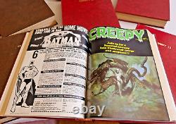 Complete Collection of Warren Publication CREEPY 1 to 145 in 15 bound volumes