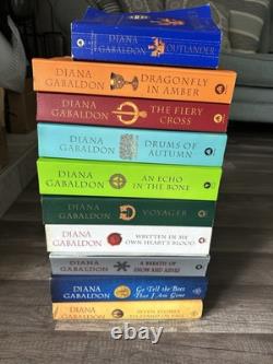 Complete Diana Gabaldon Outlander Series Book Set Collection. 10 Books