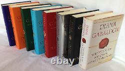 Complete Diana Gabaldon Outlander Series Eight Book Hardcover Set Collection