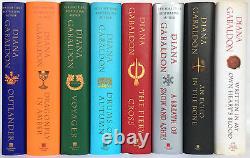 Complete Diana Gabaldon Outlander Series Eight Book Hardcover Set Collection