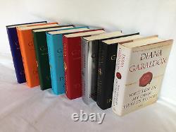 Complete Diana Gabaldon Outlander Series Eight Book Hardcover Set Collection