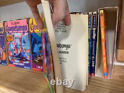 Complete Goosebumps Original 62 Collection Set Vg+ 1st Ed Genuine Rl Stine