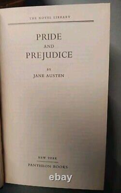 Complete Jane Austen Book Set, 6 Volumes, Pantheon Books, Vintage Collectible