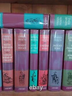 Complete Oxford Illustrated Dickens Collection, VINTAGE HARDBACK, 1989 21 book