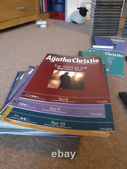 Complete set of 85 Agatha Christie Books & Magazines, with 6 Magazine Binders