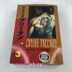 Crying Freeman English Manga Vol 1-5 Complete Book Set