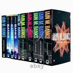 Culture Series Collection 10 Books Set by Iain M Banks Consider Phlebas, Excessio