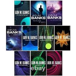 Culture Series Collection 10 Books Set by Iain M Banks Consider Phlebas, Excessio