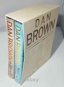 DAN BROWN Robert Langdon Illustrated Collection Hardback Book Box Set