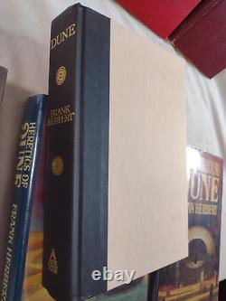DUNE by Frank Herbert Complete Set of 6 Hardcover Mostly Putnam First Editions