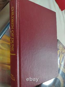 DUNE by Frank Herbert Complete Set of 6 Hardcover Mostly Putnam First Editions