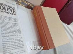 DUNE by Frank Herbert Complete Set of 6 Hardcover Mostly Putnam First Editions