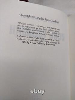 DUNE by Frank Herbert Complete Set of 6 Hardcover Mostly Putnam First Editions
