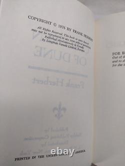 DUNE by Frank Herbert Complete Set of 6 Hardcover Mostly Putnam First Editions