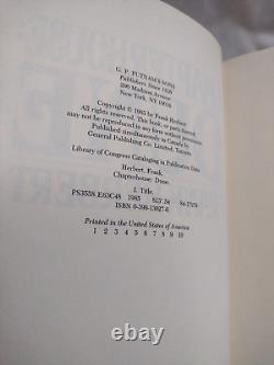 DUNE by Frank Herbert Complete Set of 6 Hardcover Mostly Putnam First Editions
