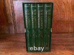D. H Lawrence Critical Assessments 4 Volume hardback boxed set
